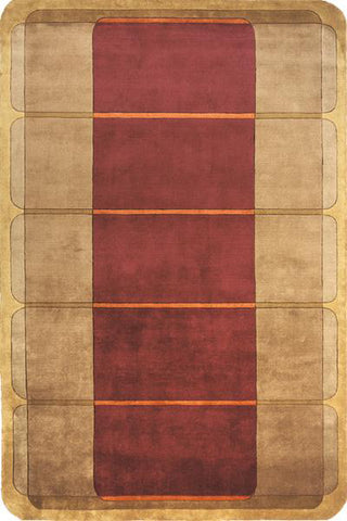 Momeni New Wave NW-89 Wine Area Rug main image