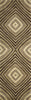 Momeni New Wave NW-94 Brown Area Rug Closeup