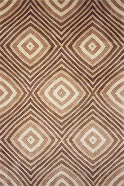 Momeni New Wave NW-94 Brown Area Rug main image