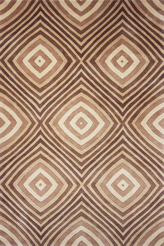 Momeni New Wave NW-94 Brown Area Rug main image