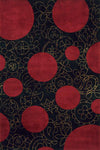 Momeni New Wave NW100 Red Area Rug Main