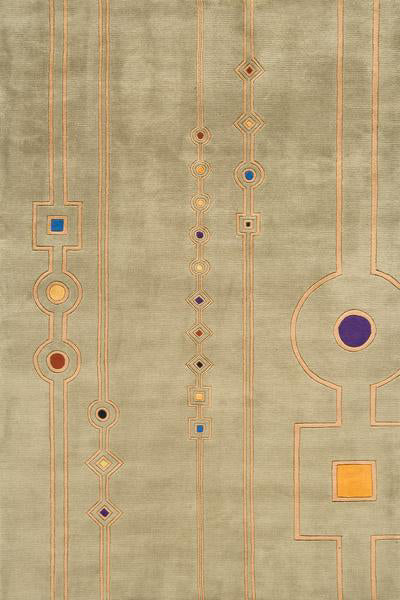 Momeni New Wave NW101 Sage Area Rug main image