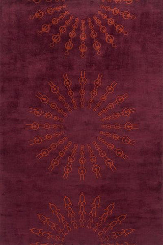 Momeni New Wave NW107 Burgundy Area Rug main image