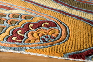 Momeni New Wave NW109 Multi Area Rug Closeup