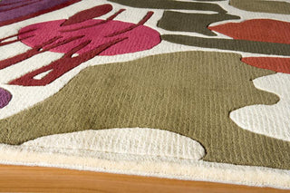 Momeni New Wave NW113 Multi Area Rug Corner Shot