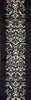 Momeni New Wave NW114 Black Area Rug Close Up