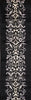 Momeni New Wave NW114 Black Area Rug Runner