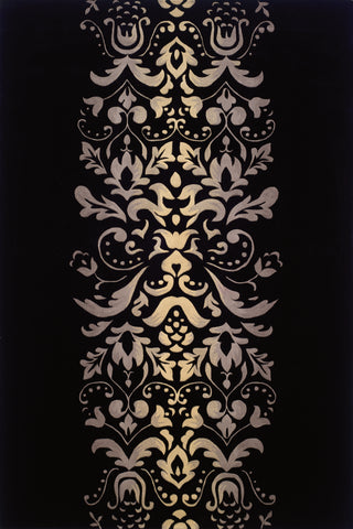 Momeni New Wave NW114 Black Area Rug main image