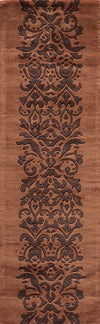 Momeni New Wave NW114 Brown Area Rug Runner