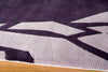 Momeni New Wave NW119 Purple Area Rug Closeup
