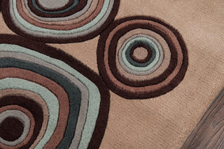 Momeni New Wave NW120 Mushroom Area Rug Close Up