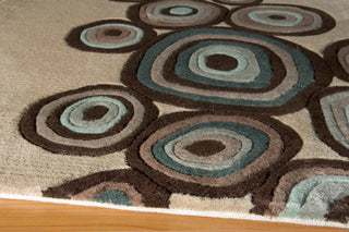 Momeni New Wave NW120 Mushroom Area Rug Closeup