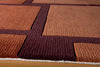 Momeni New Wave NW127 Spice Area Rug Closeup
