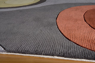 Momeni New Wave NW129 Steel Area Rug Closeup