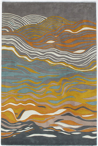 Momeni New Wave NW144 Gold Area Rug main image