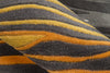 Momeni New Wave NW144 Grey Area Rug Detail Shot