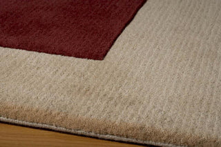 Momeni New Wave NWC-1 Pomegranate Area Rug Corner Shot