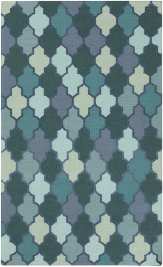 Surya Nia NIA-7000 Teal Area Rug 5' x 8'