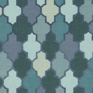 Surya Nia NIA-7000 Teal Hand Woven Area Rug Sample Swatch