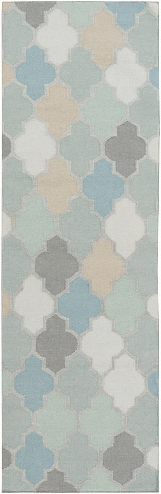 Surya Nia NIA-7001 Sky Blue Area Rug 2'6'' x 8' Runner