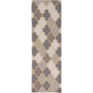 Surya Nia NIA-7002 Gray Area Rug 2'6'' x 8' Runner