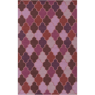 Surya Nia NIA-7003 Eggplant Area Rug 5' x 8'