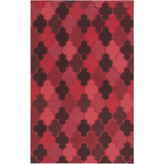 Surya Nia NIA-7005 Burgundy Area Rug 5' x 8'