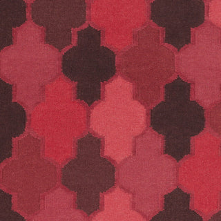 Surya Nia NIA-7005 Burgundy Hand Woven Area Rug Sample Swatch