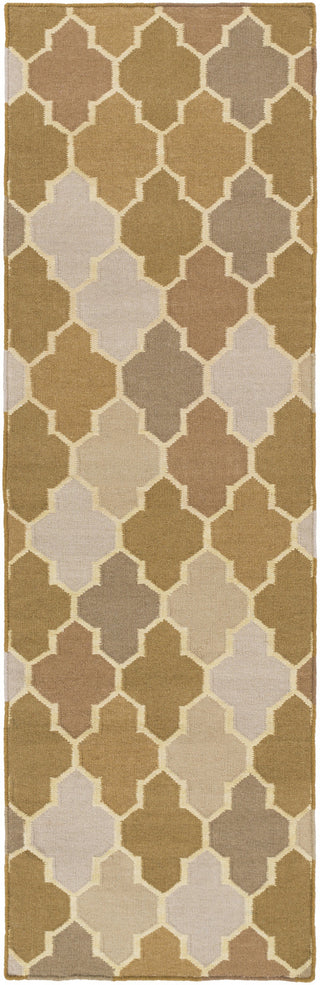 Surya Nia NIA-7006 Olive Area Rug 2'6'' x 8' Runner