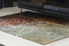Chandra Nirvana NIR-6604 Area Rug Corner Shot Feature