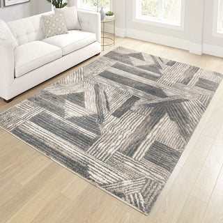 Orian Rugs Nirvana Atherton Soft White Area Rug by Palmetto Living Lifestyle Image Feature