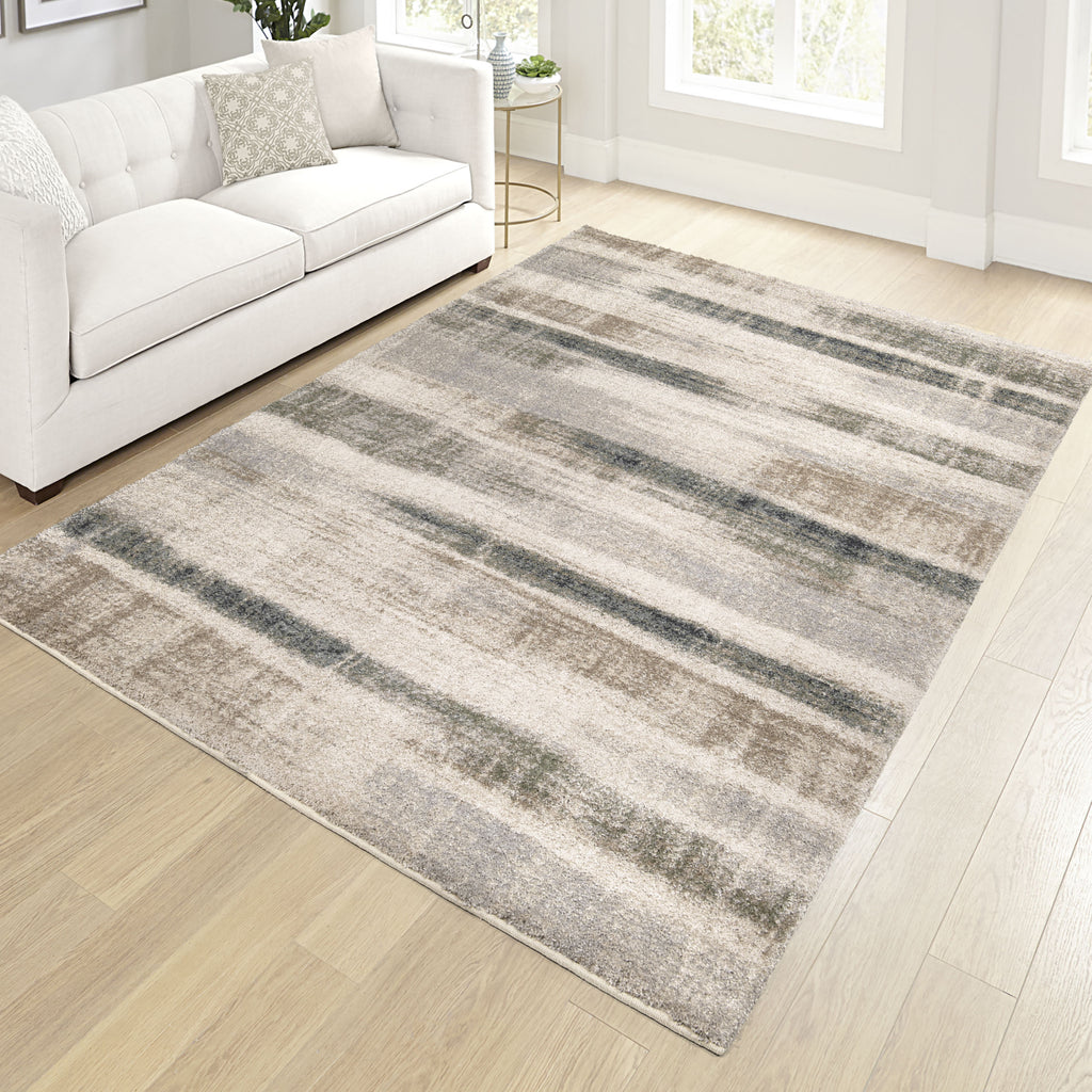 Orian Rugs Nirvana Rose Lawn Natural Area Rug by Palmetto Living Lifestyle Image Feature
