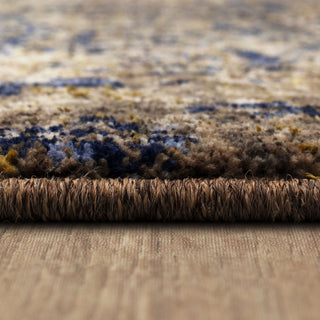 Karastan Cosmopolitan Nirvana Indigo Area Rug by Virginia Langley Detail Image