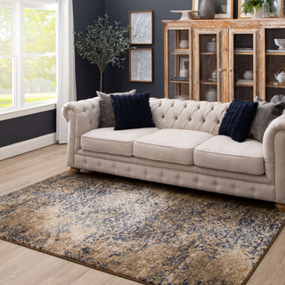 Karastan Cosmopolitan Nirvana Indigo Area Rug by Virginia Langley Main Image