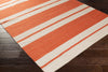 Surya Nantucket NNT-6000 Terracotta Area Rug Corner Shot
