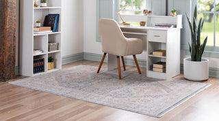 Unique Loom Noble T-NOBL1 Blue Area Rug Rectangle Lifestyle Image