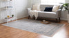 Unique Loom Noble T-NOBL1 Gray Area Rug Rectangle Lifestyle Image