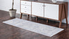 Unique Loom Noble T-NOBL1 Gray Area Rug Runner Lifestyle Image