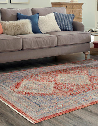 Unique Loom Noble T-NOBL1 Red Area Rug Rectangle Lifestyle Image