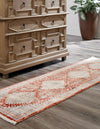 Unique Loom Noble T-NOBL1 Red Area Rug Runner Lifestyle Image