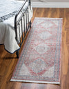 Unique Loom Noble T-NOBL1 Rust Red Area Rug Runner Lifestyle Image
