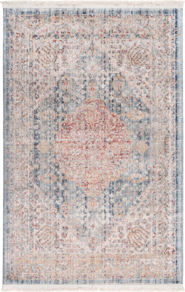 Unique Loom Noble T-NOBL2 Blue Area Rug main image