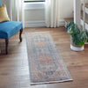 Unique Loom Noble T-NOBL2 Blue Area Rug Runner Lifestyle Image