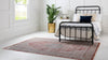 Unique Loom Noble T-NOBL2 Red Area Rug Rectangle Lifestyle Image