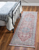 Unique Loom Noble T-NOBL2 Red Area Rug Runner Lifestyle Image