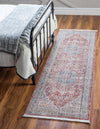 Unique Loom Noble T-NOBL2 Red Area Rug Runner Lifestyle Image