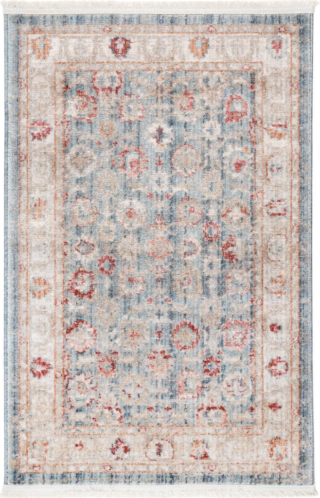 Unique Loom Noble T-NOBL4 Blue Area Rug main image