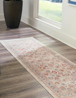 Unique Loom Noble T-NOBL4 Ivory Area Rug Runner Lifestyle Image