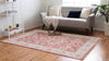 Unique Loom Noble T-NOBL4 Red Area Rug Rectangle Lifestyle Image