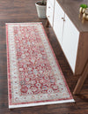Unique Loom Noble T-NOBL4 Red Area Rug Runner Lifestyle Image